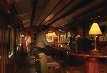 Bar in Hiram Bingham Train
