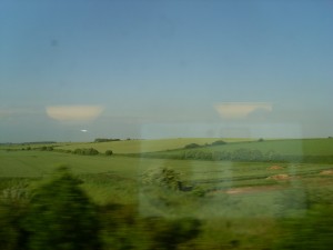 View from Eurostar