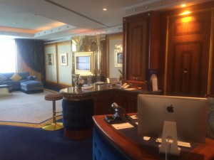 Burj Al Arab Suite Reception